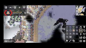 Mindustry | Nuclear production complex (wave 115)