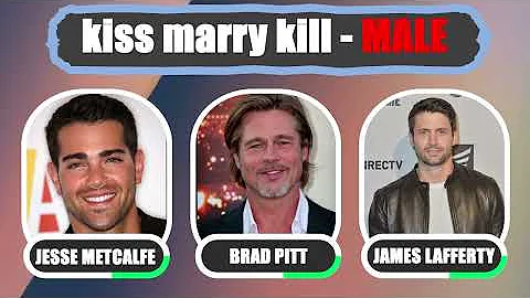 Make Your Choice - KISS MARRY KILL - Male Edition 💪💪💪😍