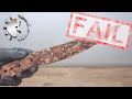 Knife fail restoration too much rust