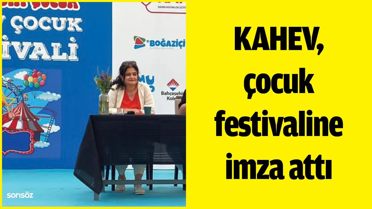 KAHEV, çocuk festivaline imza attı