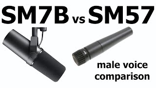 Shure SM7B vs SM57 /w Cloudlifter