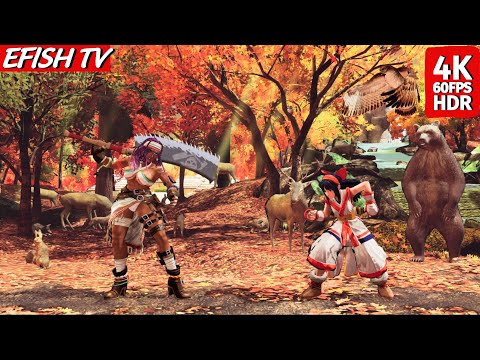 Darli Dagger vs Nakoruru (Hardest AI) - Samurai Shodown | 4K 60FPS