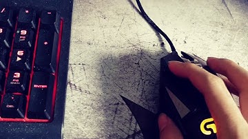 How to fix Logitech G502 scroll weel rattleing noise (left to right clacking noise)