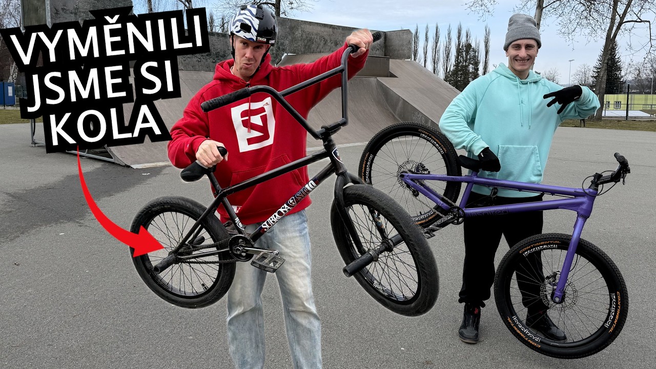 PROHODILI JSME SI KOLA: BMX VS STREET TRIALS