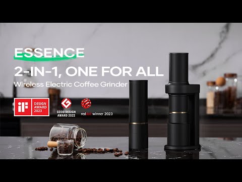 Meet ESSENCE: The Ultimate 2-In-1 Electric Coffee Grinder