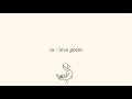 Iu Love Poem Lyrics Eng Sub Iu Love Poem Lyrics Eng Sub