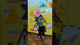 school activities.. shape triangle🔺..#kidsvideo#virelvideo #todaysshorts#videoforkids#schoolvideo