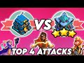 CWL MISMATCH? NO PROBLEM | Top 4 Best Th12 vs Th13 3 Star Attack Strategy | Th12 vs Th13 War Attacks