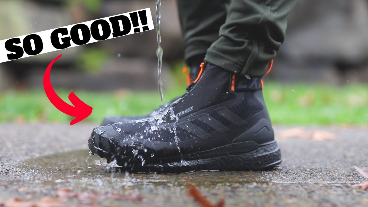 The BEST Waterproof Sneaker Boot! adidas Terrex Free Hiker Cold RDY Review  & Comparison - YouTube