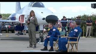 Mikoyan-Gurevich MiG-29UB Fulcrum andNorthrop F-5 Tiger II  “Freedom 250 F-5 Team”