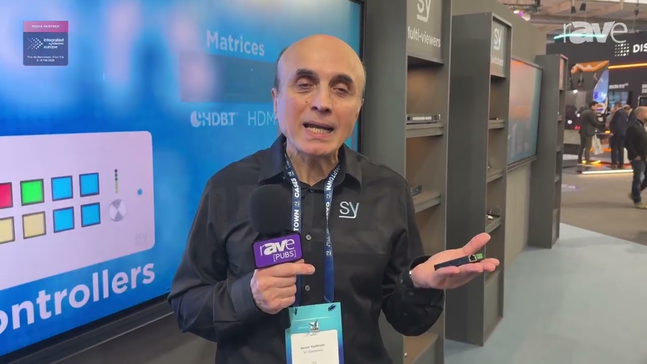ISE 2026: SY Electronics Showcases HDX60-T-18G Mini Extender