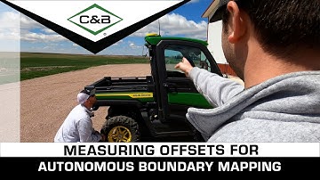 Measuring Offsets for Boundary Mapping | John Deere Autonomy