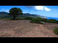 Path to Fteri beach - Real-time footage