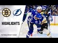 NHL Highlights | Bruins @ Lightning 12/12/19