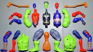 Avengers Toys Marvels Hulk Smash Captain America Batman Siren Head Spiderman Superhero Toys