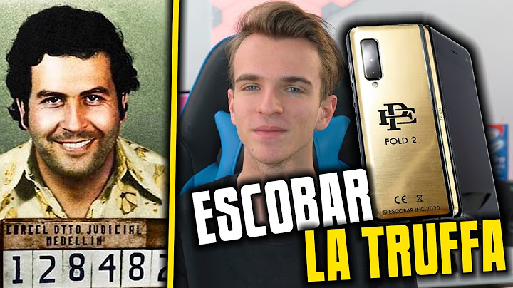 LO SMARTPHONE DI ESC0BAR... ATTENTI ALLA TRUFFA!