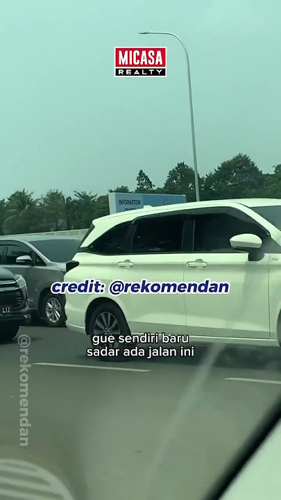 Jalan tembus di BSD yang tricky, belum banyak yang tahu! #Investasi #Kenyamanan #KualitasHidup