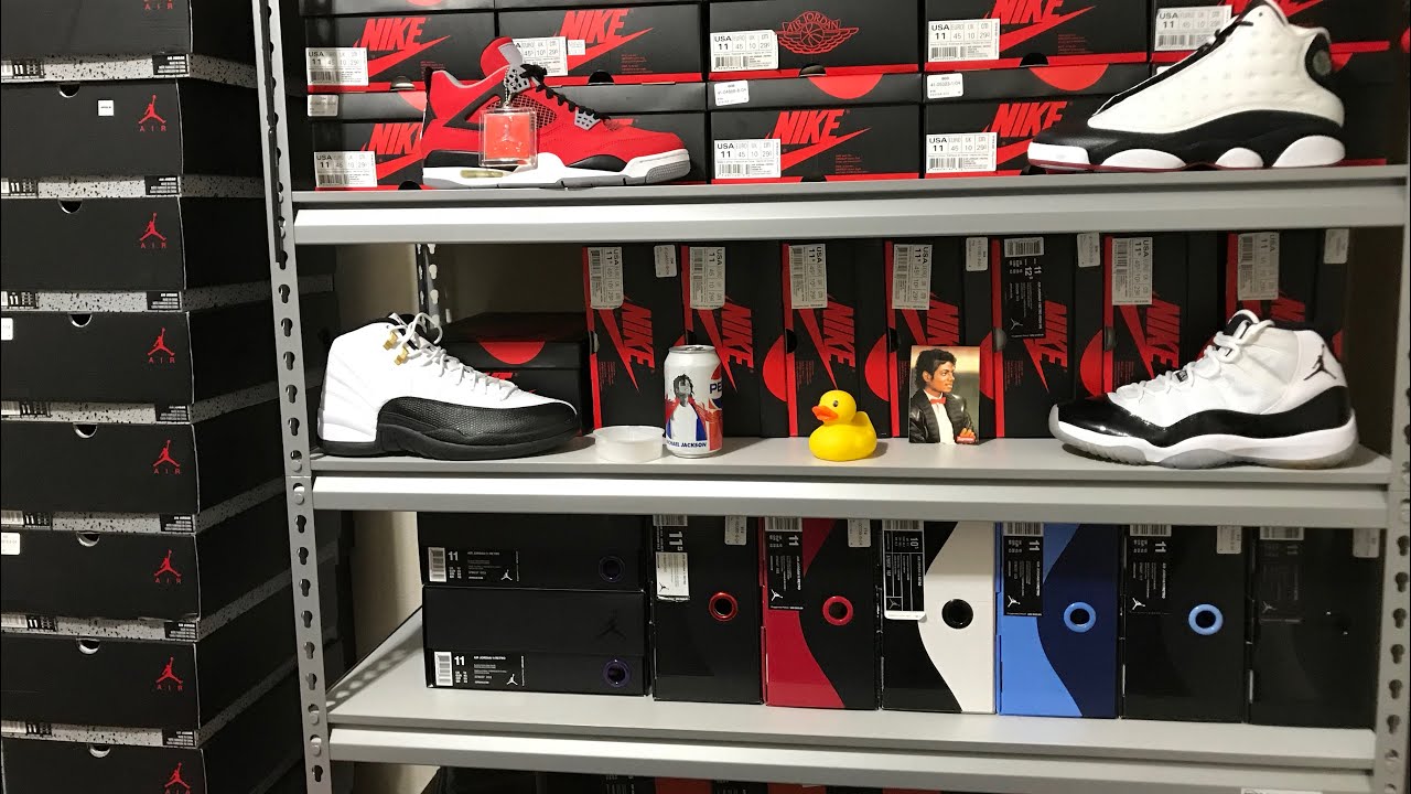 SNEAKER ROOM TOUR/SELLING JORDANS/THINGS YOU DIDNT KNOW - YouTube