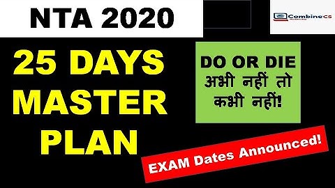 NTA NET EXAM Dates Announced || WHAT NEXT? || 25 DAYS Master PLAN || Must Watch it NOW!!