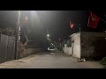 Walking Alone in a Silent Street at Midnight