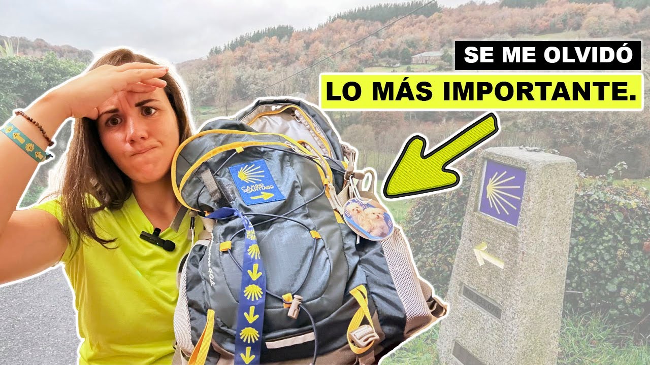 Mi Mochila Para el Camino de Santiago SOLO Pesa 5 kg