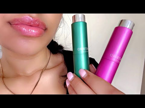 ASMR~  Perfume Collection w/ WET Mouth Sounds + Lots of Tapping Sounds