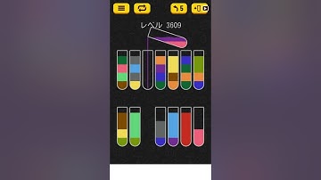 【Water Sort Puzzle】 Level 3609