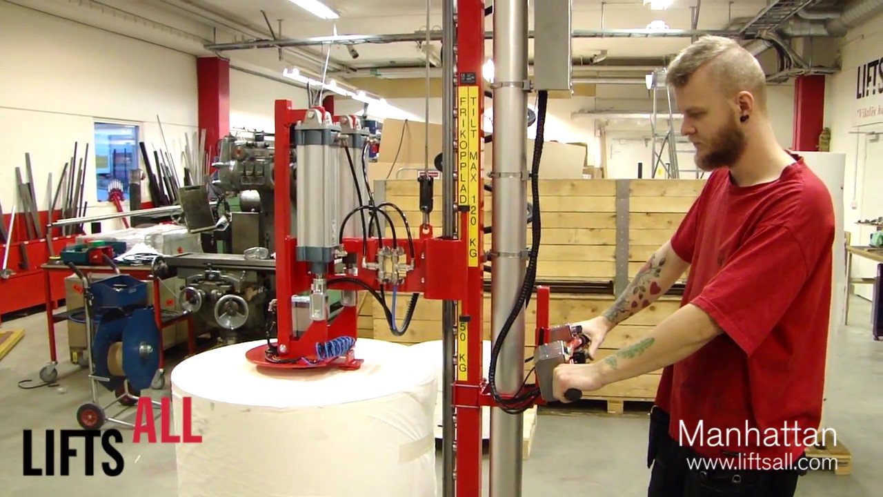 Lifting 1-3 rolls up high / Lyfta 1-3 rullar högt - Lifts All