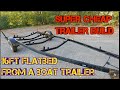 Super Cheap Trailer Build PT.1 Buying the Frame and Planning | Boat Trailer to Utility Trailer