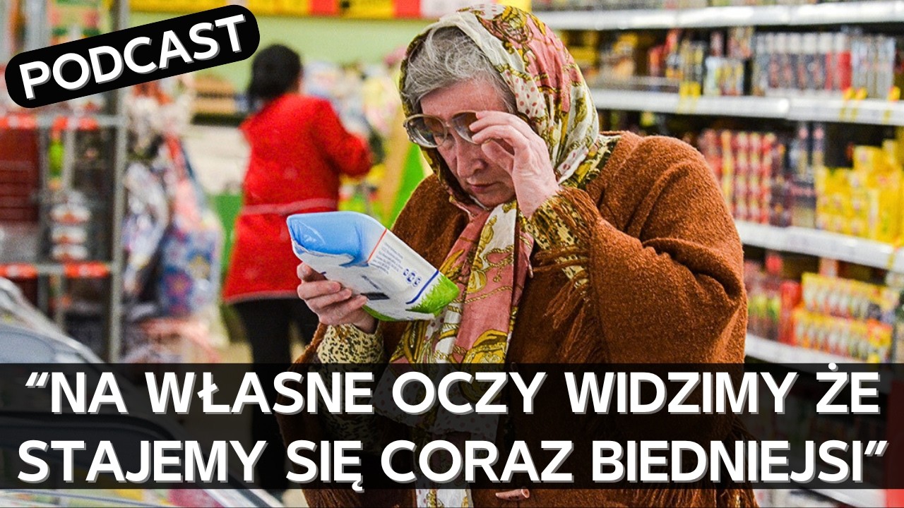 Bezradni Rosjanie opowiadają o gwałtownym wzroście cen, które dogoniły ceny europejskie [PODCAST]