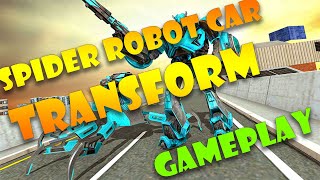 Spider Robot Car Game – Robot Transforming Games Android Gameplay 2021 screenshot 5