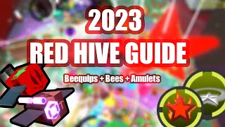 Red Hive Guide 2023 | Roblox Bee Swarm Simulator