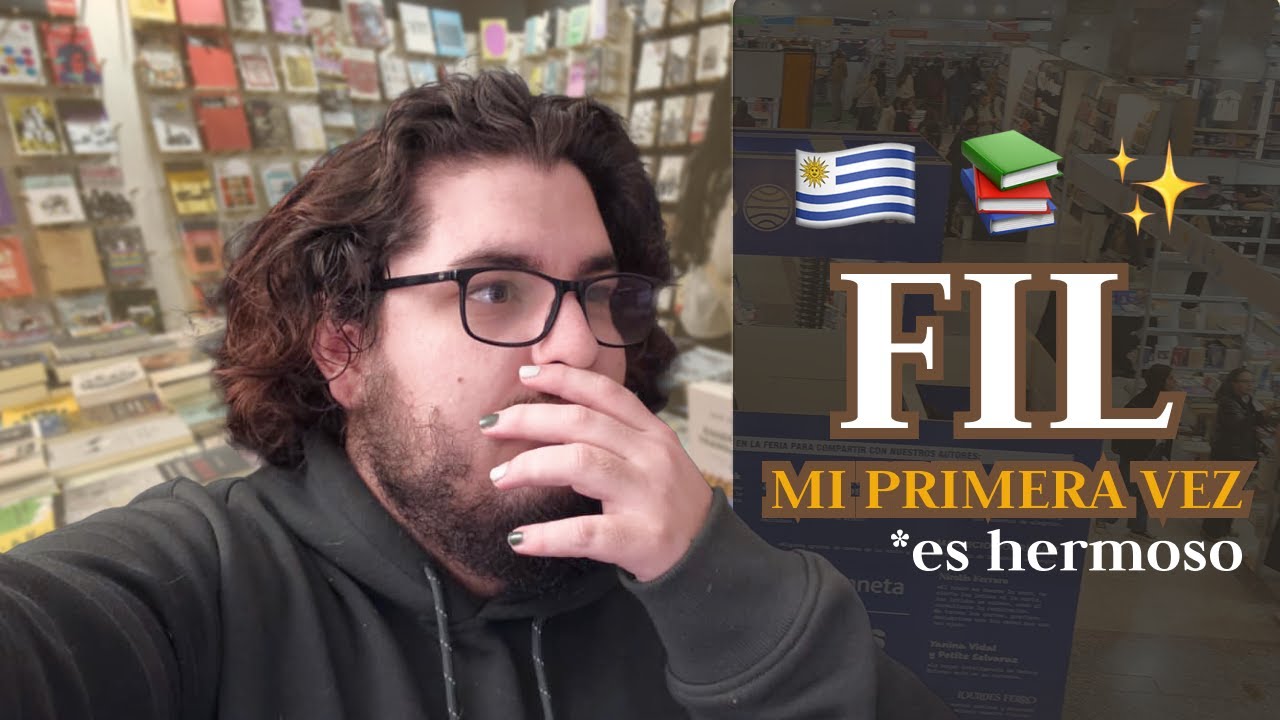Mi PRIMERA VEZ en la FERIA DEL LIBRO de MONTEVIDEO (¡Es hermoso!)