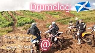 Drumclog Scotland crazy enduro circuit. Madness hills for the more extreme riders.