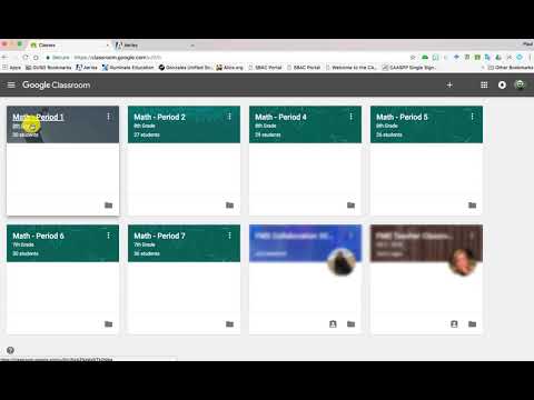 Linking Google Classroom and Aeries