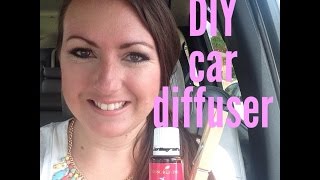 DIY Car diffuser - Young Living - Elizabeth Medero