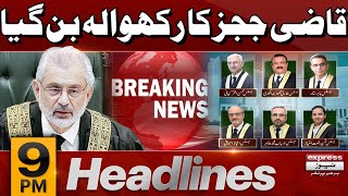 Qazi Ka Faisala | News Headlines 9 PM | 28 March 2024 | Express News