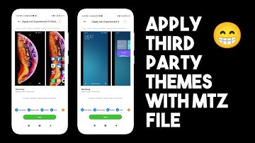 How to Apply Third Party Theme | How to Apply Theme with Mtz File | Third Party Theme kaise lgaein |