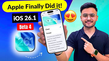iOS 26.1 Beta 4 Released🔥 New Features, Battery Life (HINDI)