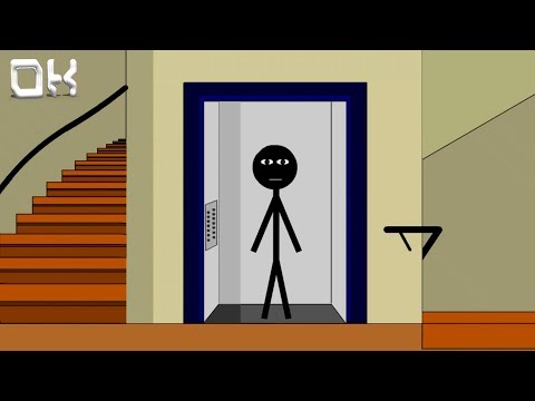 Видео: СТИКМЕН Застрял В СТРАШНОМ Лифте Побег из Лифта Stickman