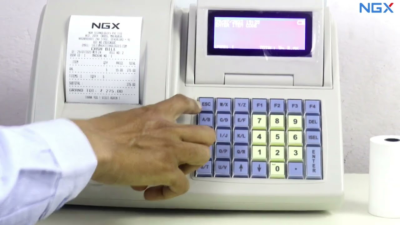 NGX NBP 300 Billing Machine