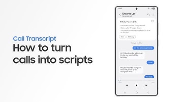 How to use Call Transcript | Samsung Galaxy S25 Series