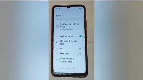 How to off aeroplane mode in realme c15,off aeroplane mode setting