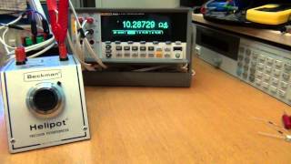 Fluke 8846A - 4 Wire resistor measurement using Fluke 8846A