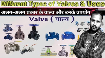 Valves | Different Types of Valves and Their Uses | Different Types of Valves used in Oil and Gas