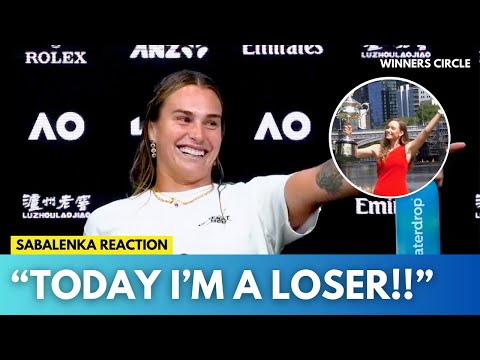 Classy in Defeat! Sabalenka All Smiles After Thriller with Rybakina | AO 2026