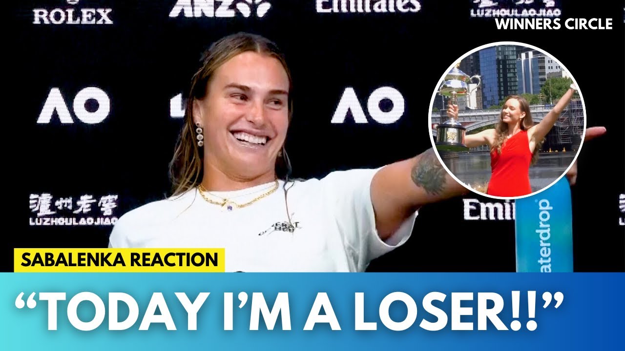 Classy in Defeat! Sabalenka All Smiles After Thriller with Rybakina | AO 2026