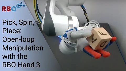 Pick, Spin, Place: Multi-step Open-loop Manipulation with the RBO Hand 3