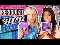 PERiOD KiT Shopping For The FiRST TIME With My SiSTERs! *GIVEAWAY*