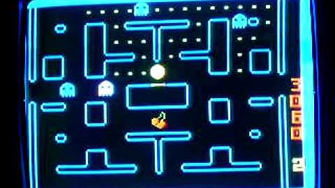 Pac-Man Intellivision Gameplay